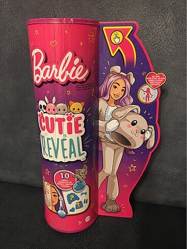  Beden Barbie Cutie Reveal Seri 1 Köpek