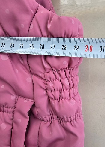 Lcwaikiki marka Çocuk Pembe Kapüşonlu Fermuarlı Yelek - Görsel 10