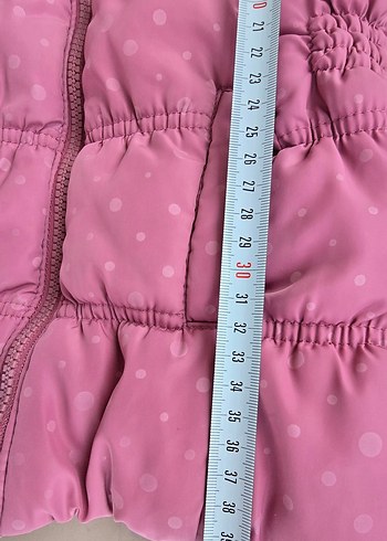 Lcwaikiki marka Çocuk Pembe Kapüşonlu Fermuarlı Yelek - Görsel 11