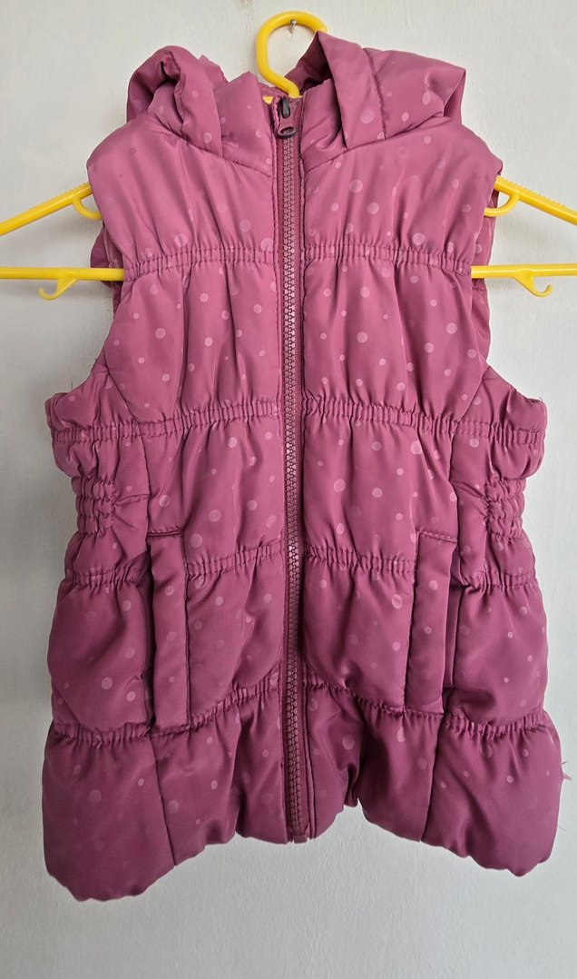 Lcwaikiki marka Çocuk Pembe Kapüşonlu Fermuarlı Yelek - Görsel 3