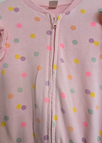 Lcwaikiki marka Çocuk Pembe Fermuarlı Yelek - Görsel 3