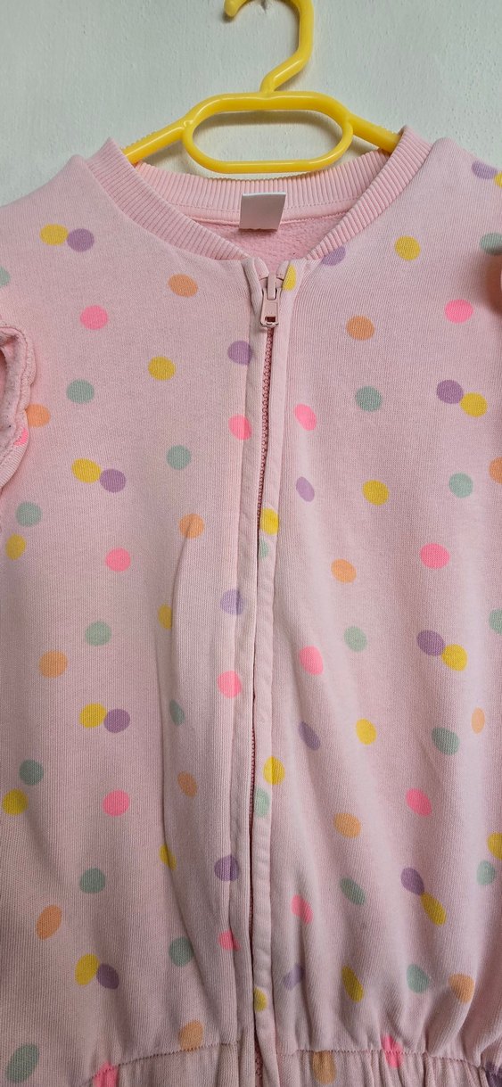 Lcwaikiki marka Çocuk Pembe Fermuarlı Yelek - Görsel 3