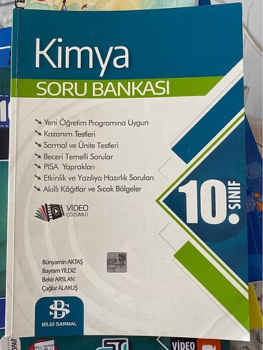 Kimya Soru Bankası