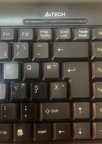 A4Tech Siyah Kablolu f Klavye - Görsel 4