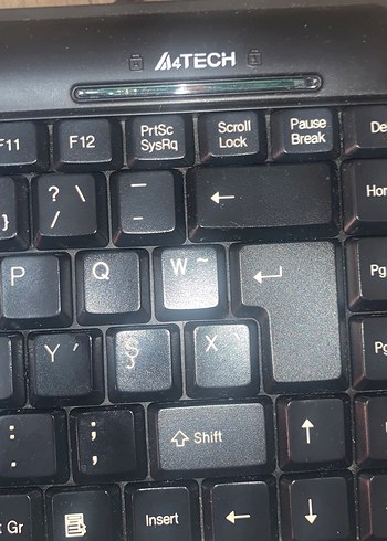 A4Tech Siyah Kablolu f Klavye - Görsel 3