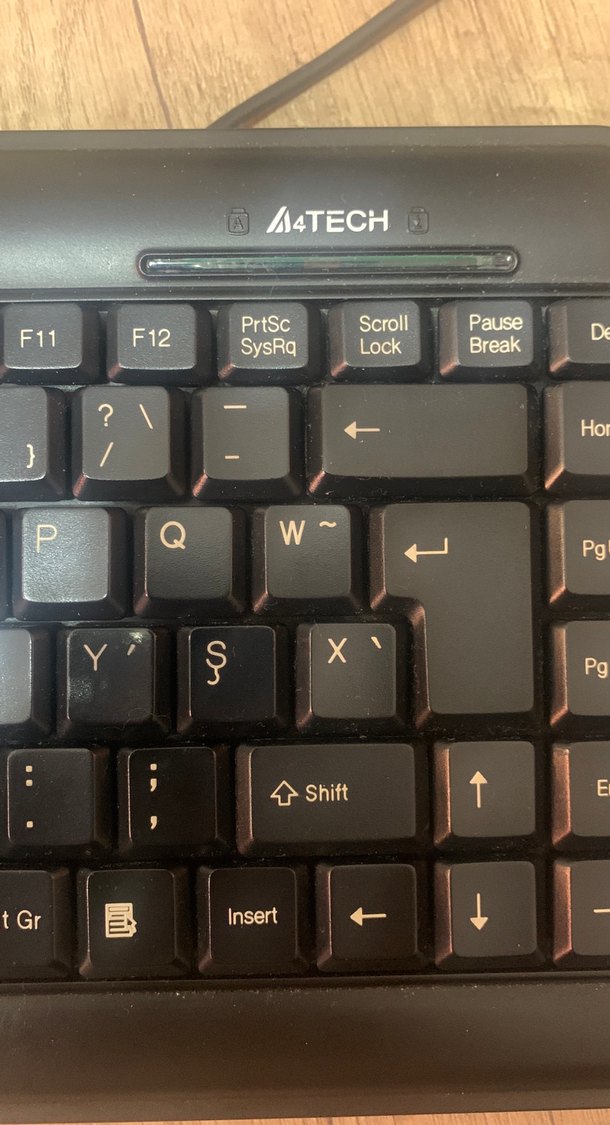 A4Tech Siyah Kablolu f Klavye - Görsel 4