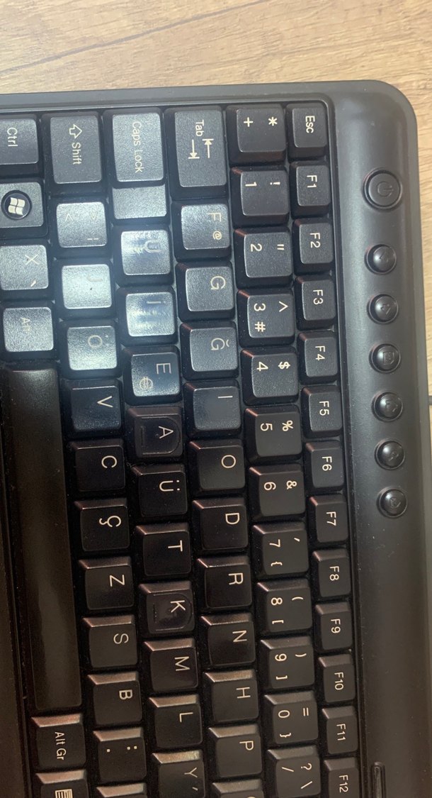 A4Tech Siyah Kablolu f Klavye - Görsel 5