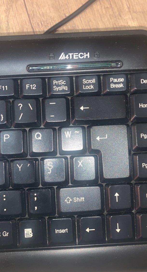 A4Tech Siyah Kablolu f Klavye - Görsel 3