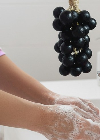 Doğal ve Nemlendirici El Sabunu üzüm salkım şeklinde - Görsel 2