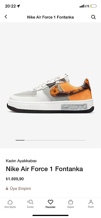 39 Beden Nike kadın ayakkabı