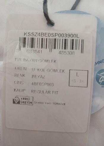 Diğer Kigili Beyaz Regular Fit Klasik Gömlek