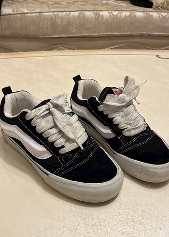 Vans Siyah Beyaz Vans Dusuk Bilek Sneaker