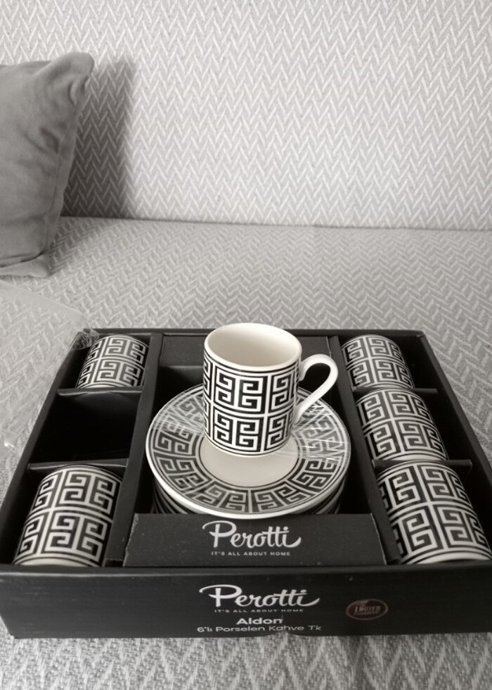 6 kişilik türk kahvesi takımı  - Görsel 3