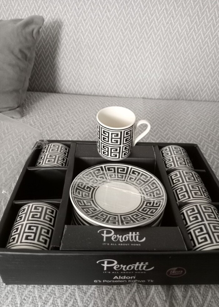 6 kişilik türk kahvesi takımı  - Görsel 2