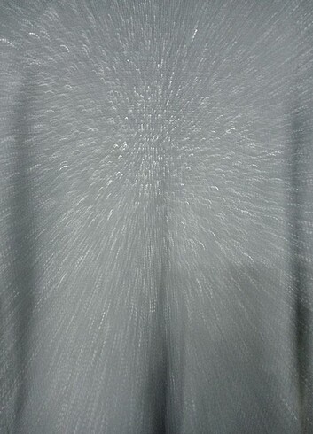 Grh rengi gümüş simli bayan kazak - Görsel 5