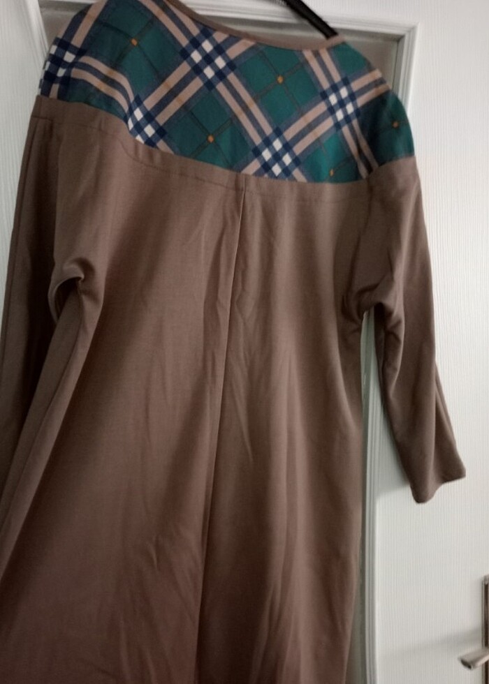 Vizon rengi kışlık bayan tunik - Görsel 4