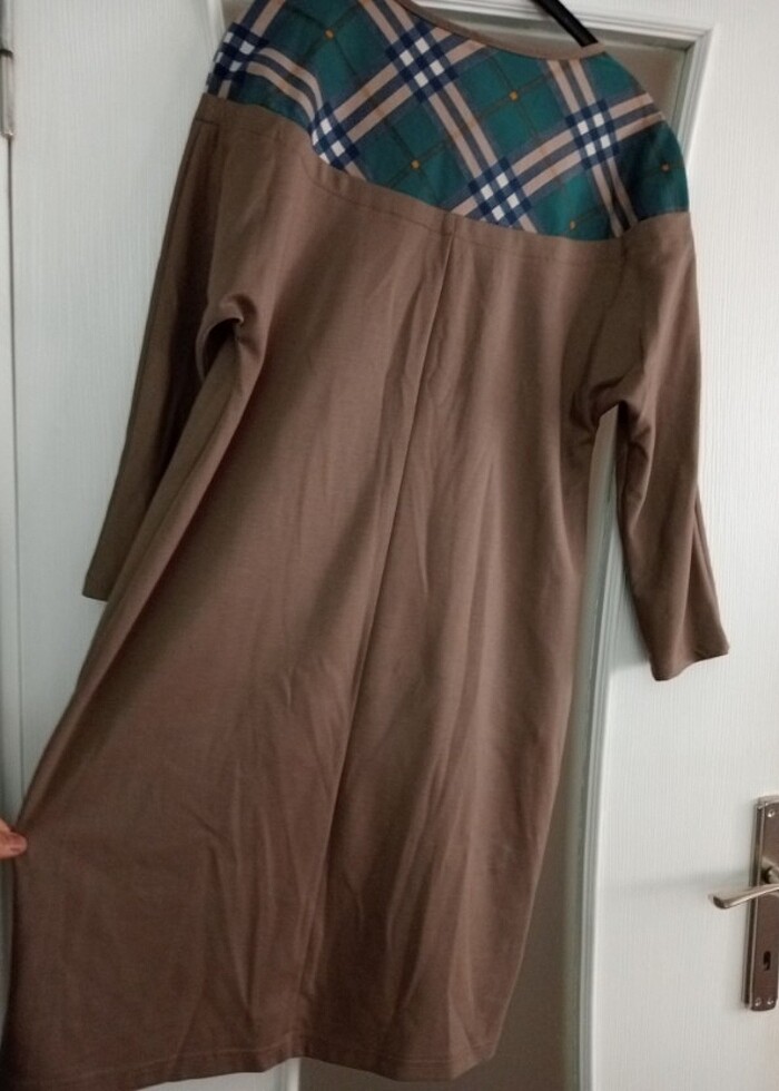 Vizon rengi kışlık bayan tunik - Görsel 5