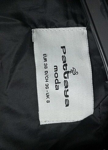 Siyah renk 36 /38 beden uyumlu şişme mont - Görsel 6