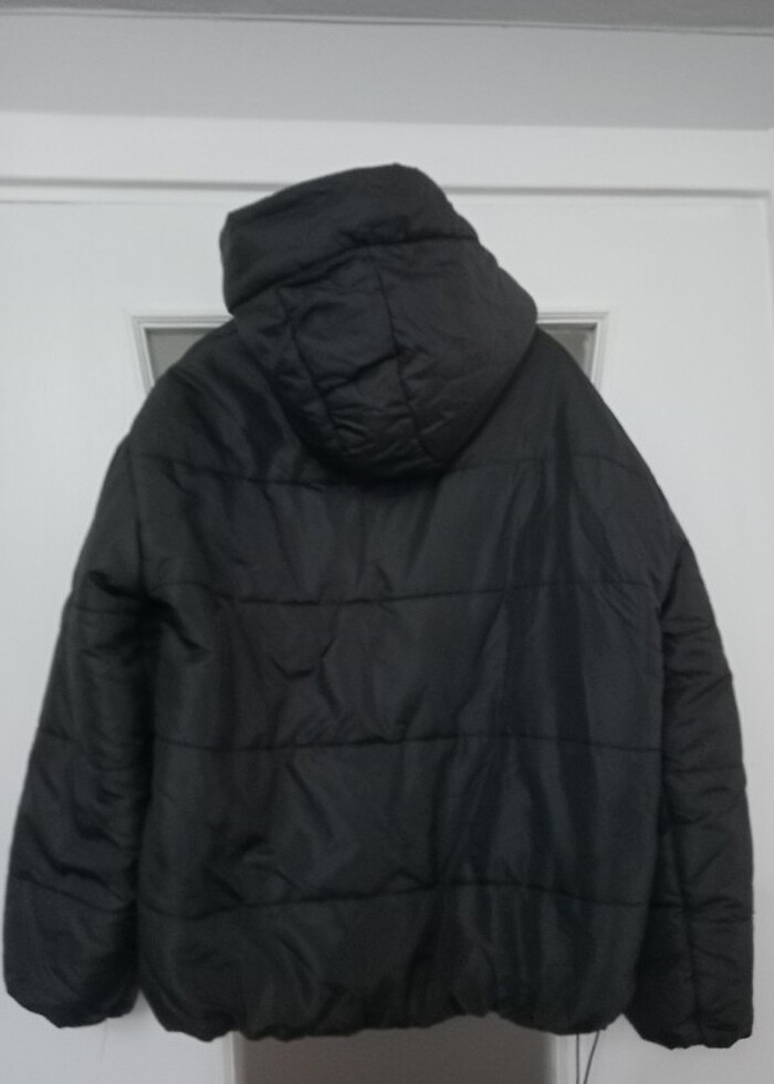 Siyah renk 36 /38 beden uyumlu  şişme mont - Görsel 4