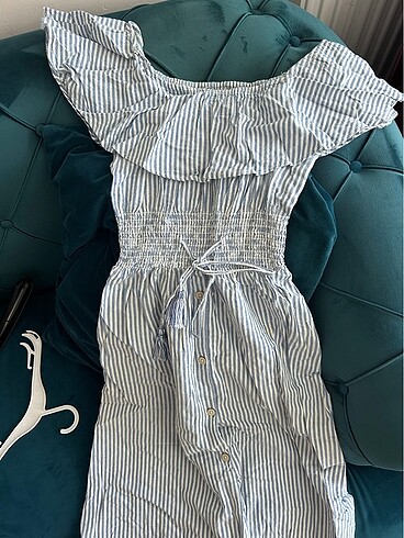 Zara midi boy elbise