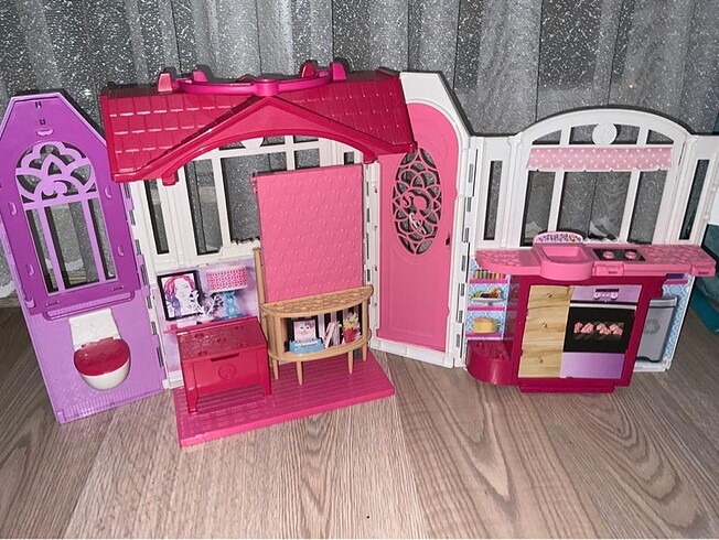  Beden Renk Barbie katlanabilir ev