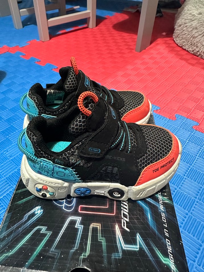 Erkek Çocuk Renkli Bağcıksız Spor Ayakkabı - Görsel 4