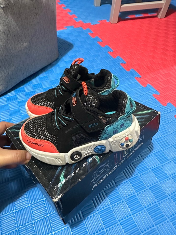 Erkek Çocuk Renkli Bağcıksız Spor Ayakkabı - Görsel 3