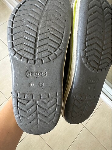 34 Beden gri Renk orjinal crocs
