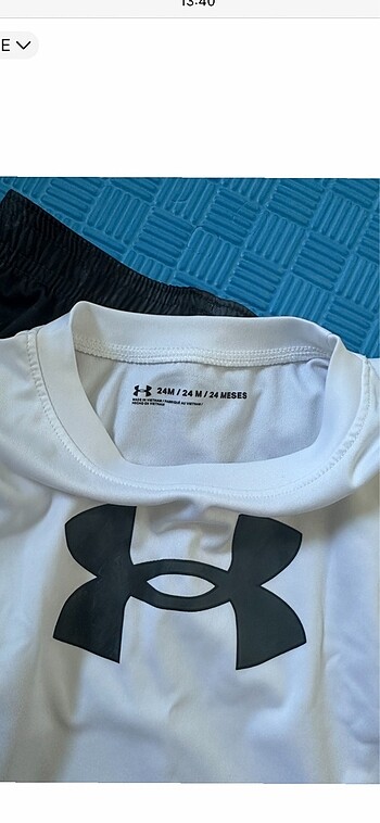 18-24 Ay Beden under armour çocuk takım