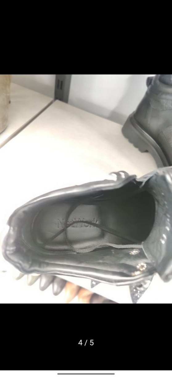 Network marka 42 numara Erkek Siyah Bot - Görsel 2