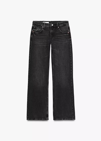 TRF GENİŞ PAÇA DÜŞÜK BEL JEAN - Görsel 8