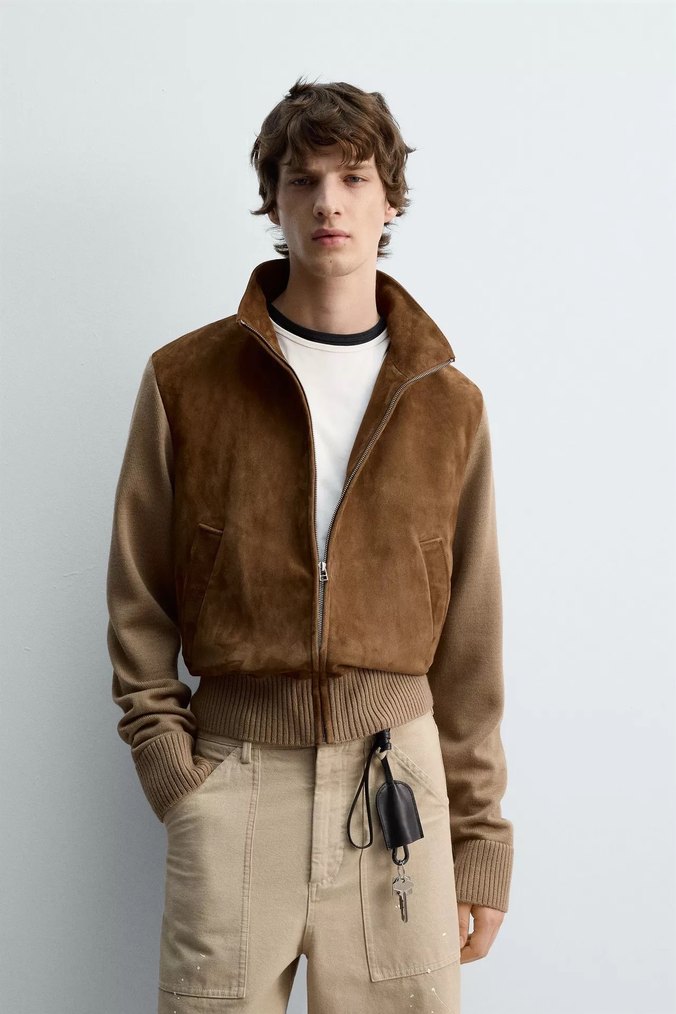 DERİ KOMBİNASYONLU LIMITED EDITION CEKET - Görsel 3