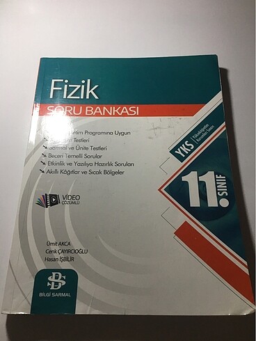 11. Sınıf Fizik Test Kitabı