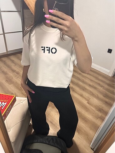 s Beden beyaz Renk OFF WHITE A++ KALİTE