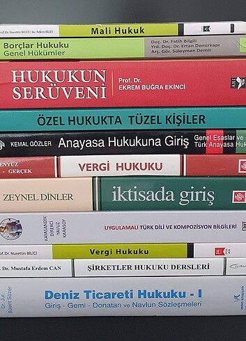 Hukuk Kitapları 