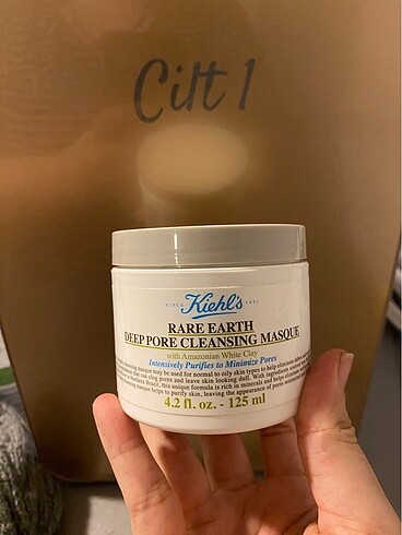 Kiehl?s Rare Earth kil maskesi