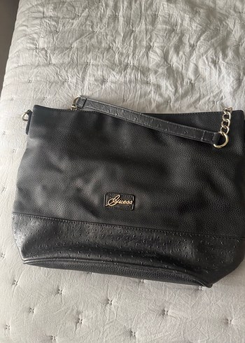 Orjinal guess kadın deri hobo çanta