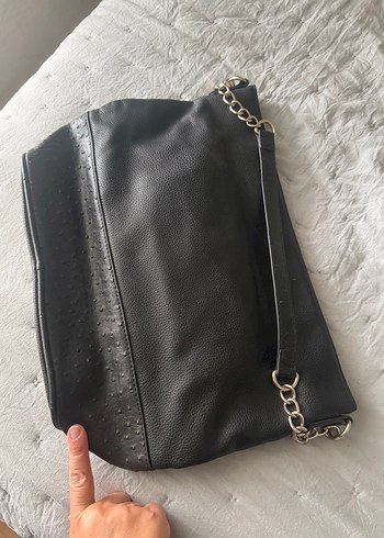  Beden Orjinal guess kadın deri hobo çanta