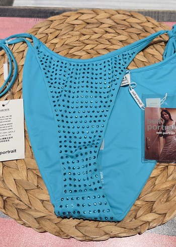 Self portrait marka taşlı bikini altı - Görsel 3