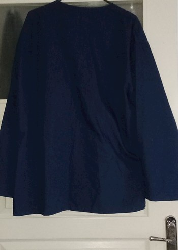 Düğmeli Lacivert Erkek pijama takımı - Görsel 2