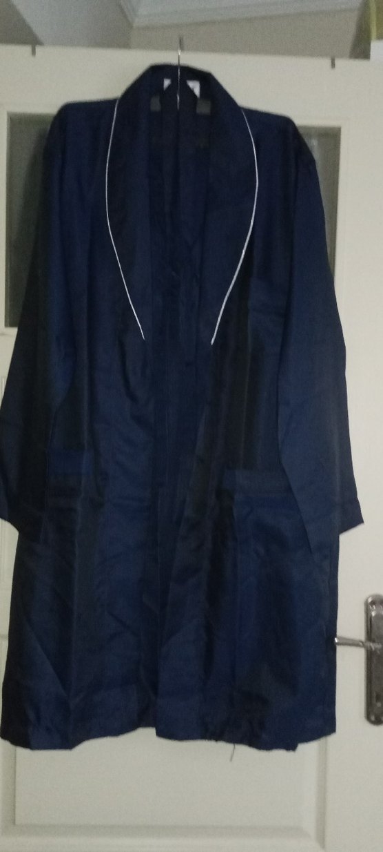 Düğmeli Lacivert Erkek pijama takımı - Görsel 5