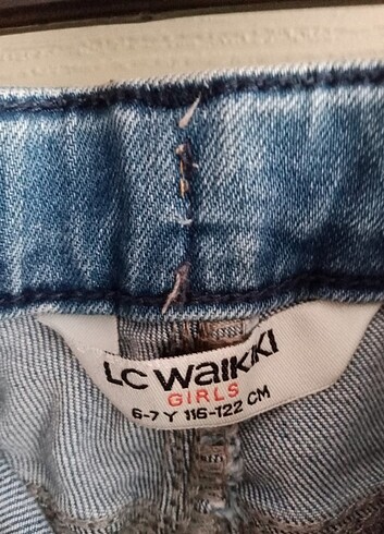 6 Yaş Beden Kız çocuk kot pantolon 