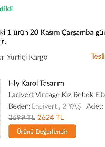Hly Karol Tasarım Çocuk Elbise - Görsel 3