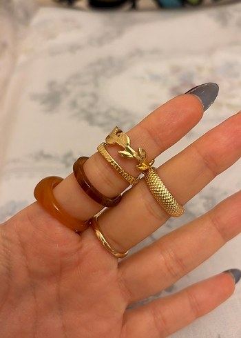 6 lı yüzük seti - Görsel 2