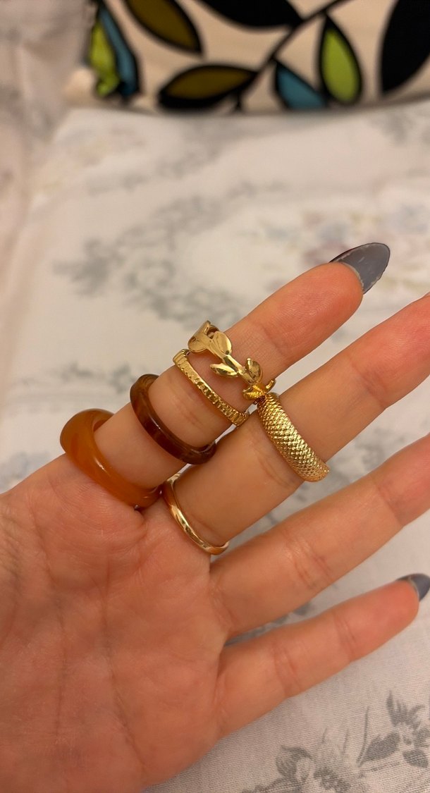 6 lı yüzük seti - Görsel 2