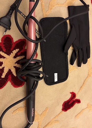 Babyliss maşa ve Isıya Dayanıklı Eldiven 13mm - Görsel 4