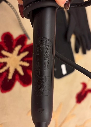 Babyliss maşa ve Isıya Dayanıklı Eldiven 13mm - Görsel 2