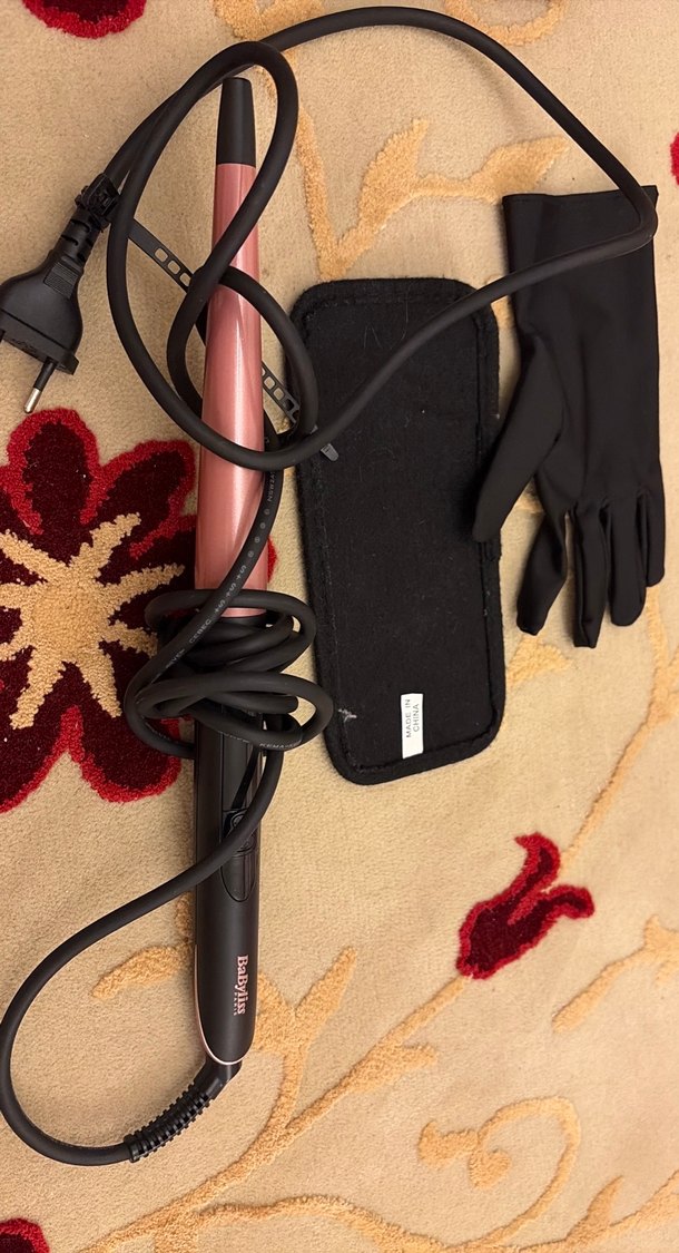 Babyliss maşa  ve Isıya Dayanıklı Eldiven 13mm - Görsel 4