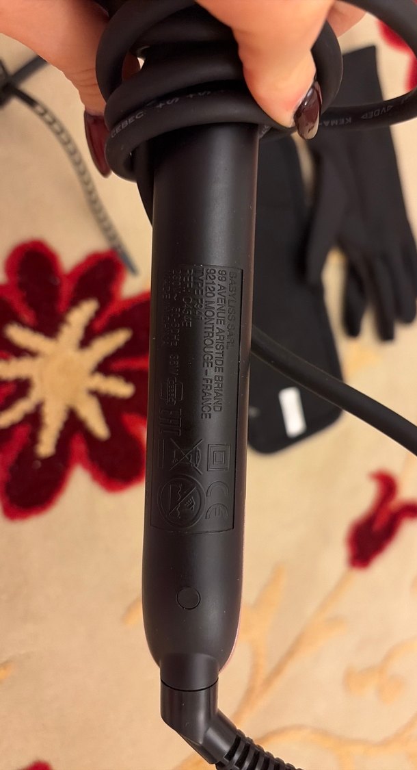 Babyliss maşa  ve Isıya Dayanıklı Eldiven 13mm - Görsel 2