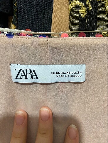 Zara Zara payetli elbise